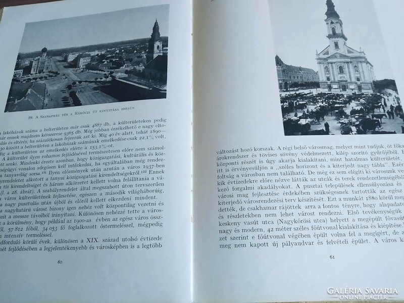 Entz Géza, Kecskemét, Városképek-műemlékek, 1961