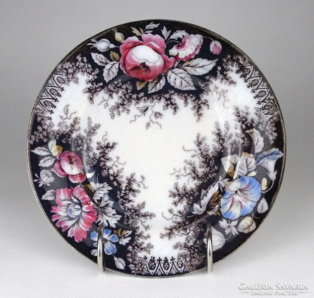 1N381 antique August Nowotny Altrohlau Karlsbad porcelain wall plate 19 cm
