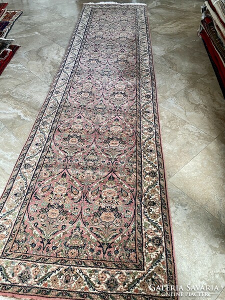 Iran Tabriz perzsaszőnyeg 360x90cm