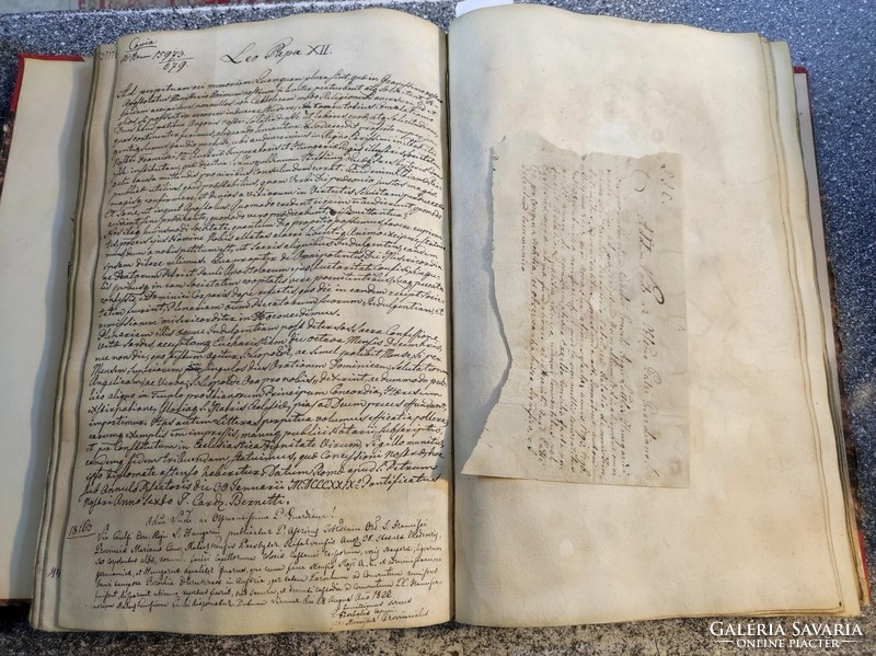 Manuscript xviii.Szd.-210 O.Buda.Letters from the local council. Orders etc...