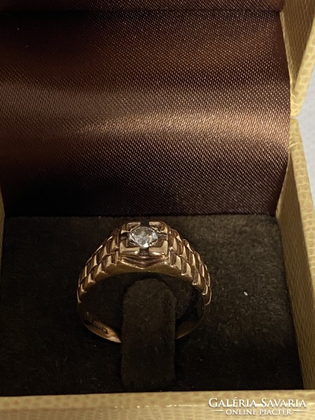 Férfi Rolex fazonú gyűrű