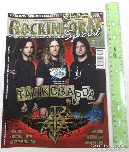 Rockinform Special magazin 2009/11 - Tankcsapda különszám