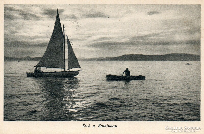 Ba - 017 Balatoni lapok  Élet a Balatonon  (Karinger fotó)  1950