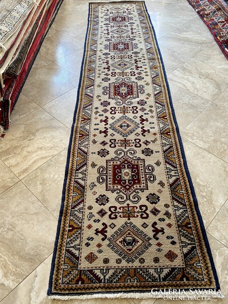 Turkish Kazakh patina carpet 370x80