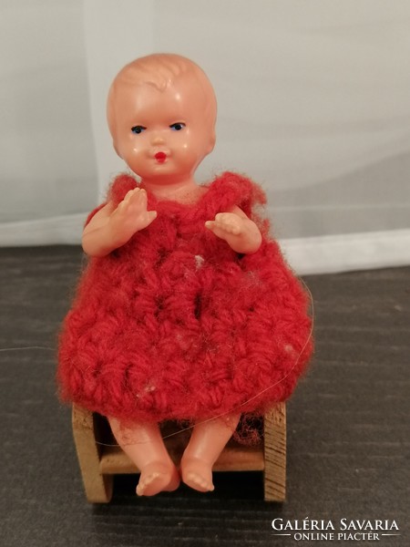 Antique doll marked