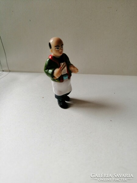 Doll house doll furniture ornament, Asian chef