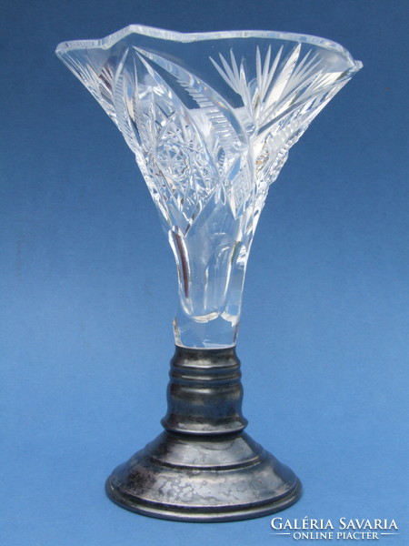 Vase with silver base (071129)