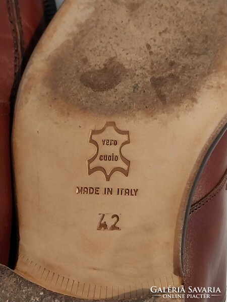 Men's shoes, brown-42, Italian