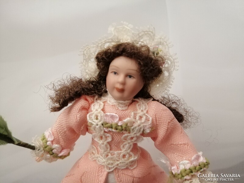 Doll house porcelain doll