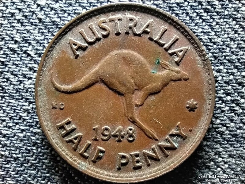 Australia vi. George (1936-1952) 1/2 penny 1948 • (id47277)