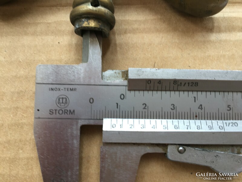 Old copper window handles in one - 4 pcs (23.)