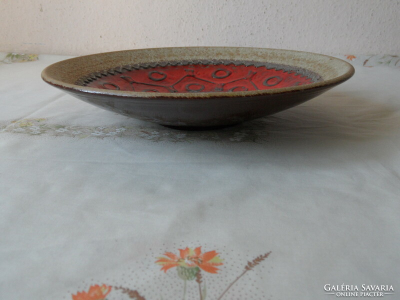 German ceramic bowl, serving dish, centerpiece