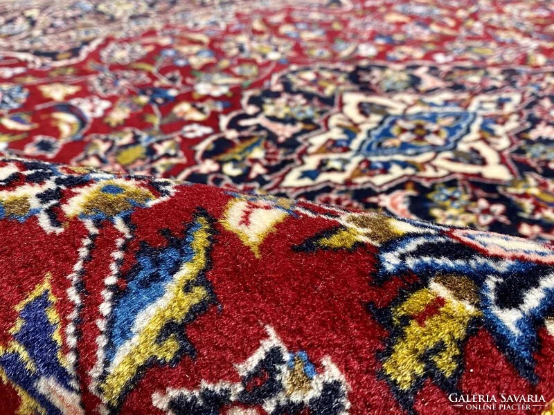 Iran keshan Persian carpet 212x145