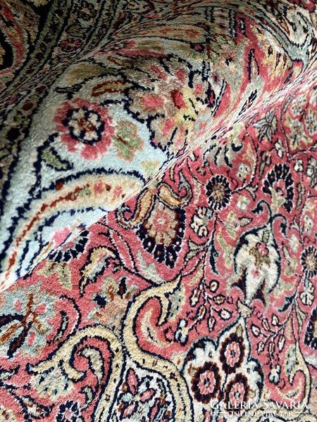 Cashmere 100% silk rug 210x122 cm