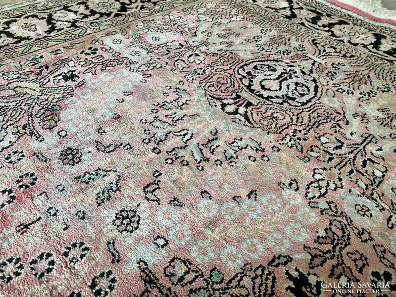 Cashmere 100% silk carpet 180x110 cm