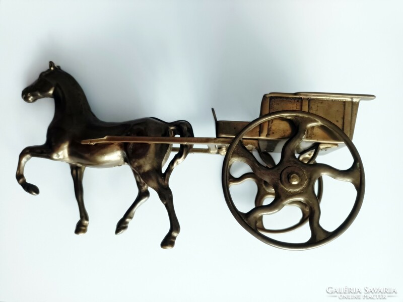 Impressive copper carriage
