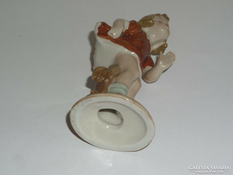 Antique, old bertram porcelain figurine, nipple