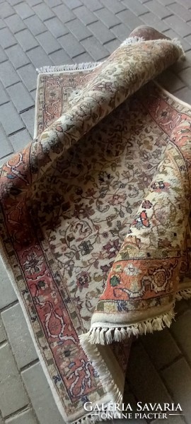 Hand-knotted Persian carpet is negotiable
