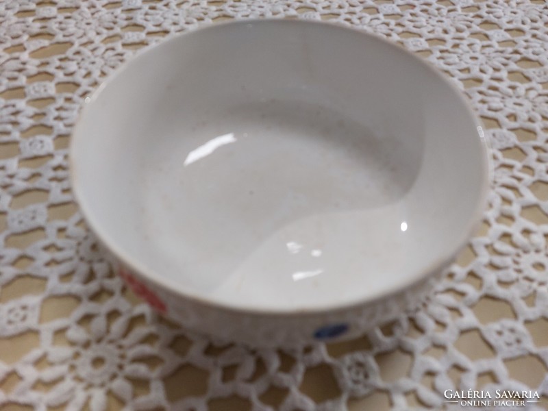 Granite polka dot bowl