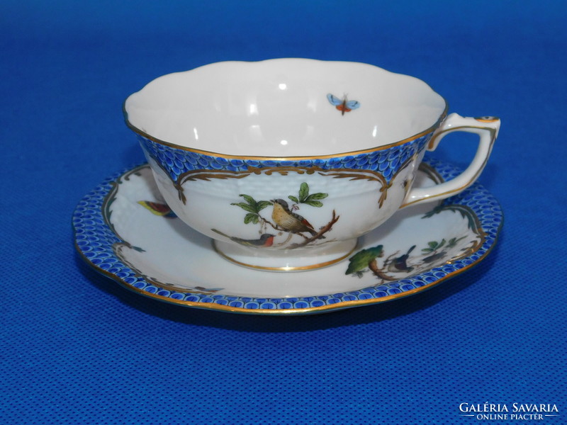 Herend Rothschild tea cup + saucer