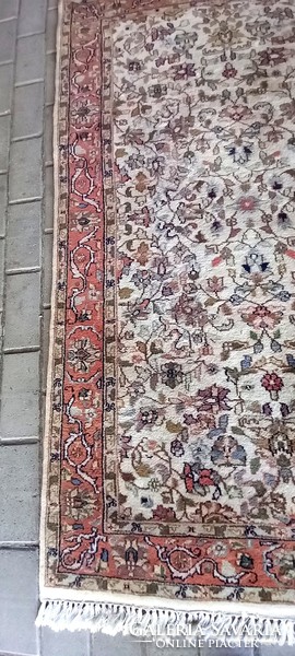 Hand-knotted Persian carpet is negotiable