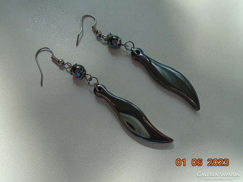 Hematite earrings