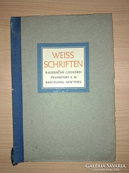 Futura, bernhard negro and other German typography from the 20s and 30s. Rare, valuable works.