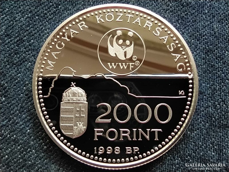 Óvd a természetet! ezüst 2000 Forint 1998 BP PP (id63048)