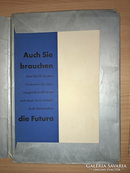 Futura, bernhard negro and other German typography from the 20s and 30s. Rare, valuable works.
