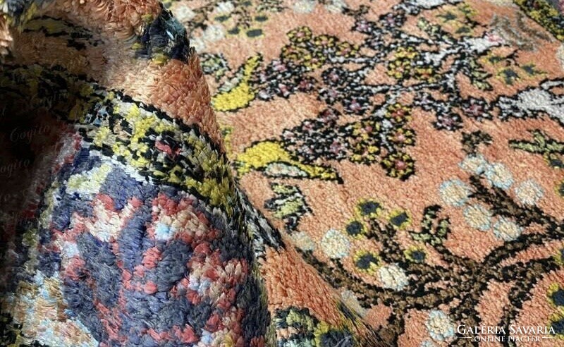 Qum Iran silk Persian carpet 160x100 cm