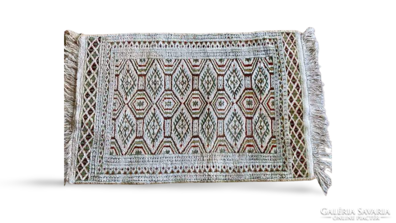 Pakistan bokhara with 3ply silk 100x59cm