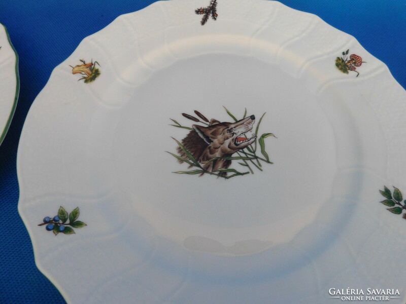 Herendi VADÁSZOS   6sz vacsorázó tányér  garnitúra 26.5 cm