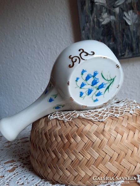 Porcelán váza / XX.szd második fele, véleményem szerint, olasz manofaktura munkája