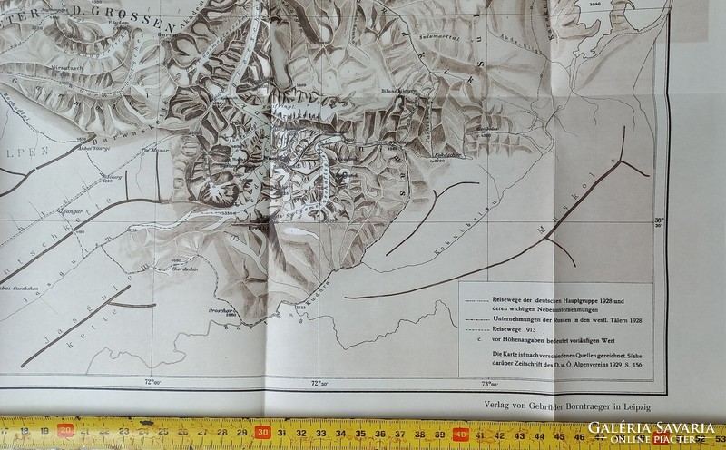 Overview map of North-West Pamir