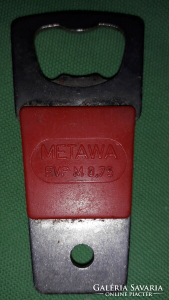 Now antique German GDR - GDR East German Metawa metal-plastic bottle opener according to the pictures