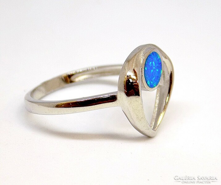 Opal stone silver ring (zal-ag113692)