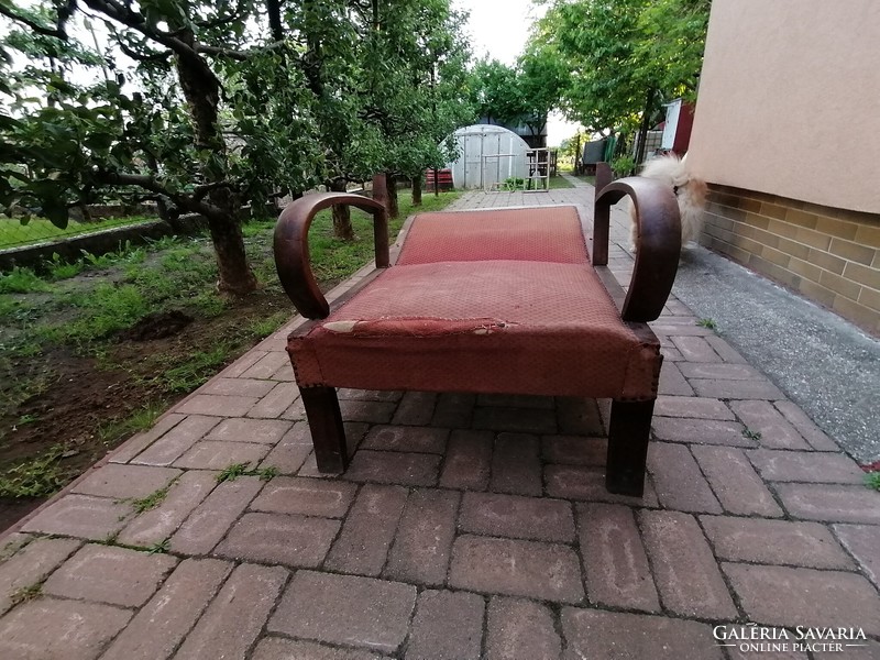 Very rare art deco armchair armchair bed circa 1925-1930