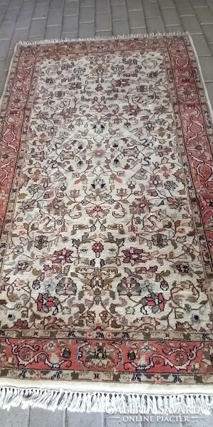 Hand-knotted Persian carpet is negotiable