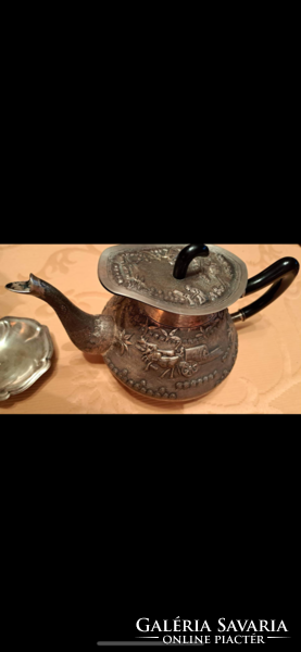 Tea set - sterling marked