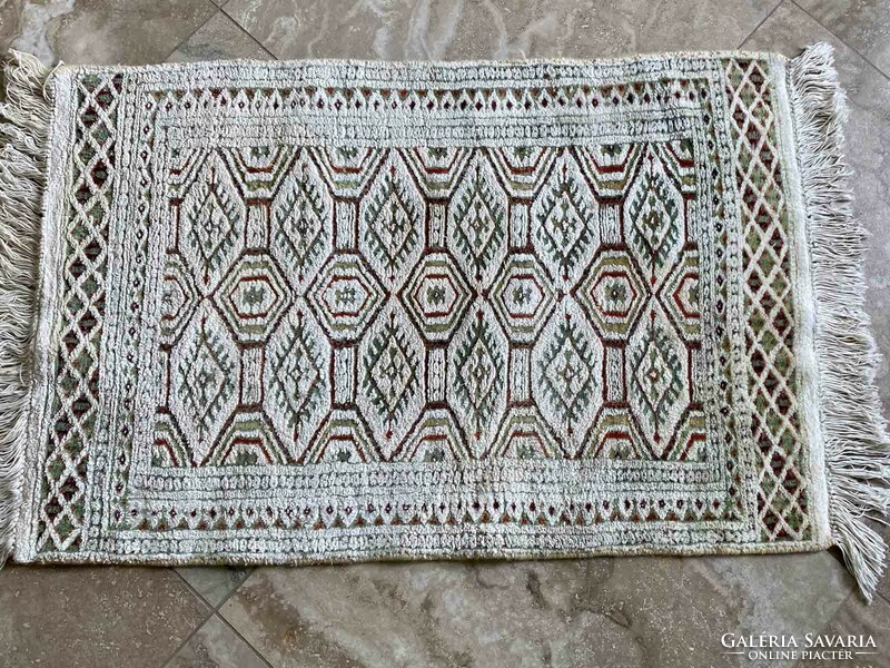 Pakistan Bokhara 3ply selyemmel 100x59cm