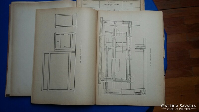 Professional drawing and structural engineering of the vocational training institutes i-iii. For His Class (1966)
