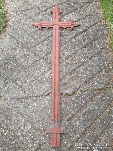 Decorative cast cross for sale!