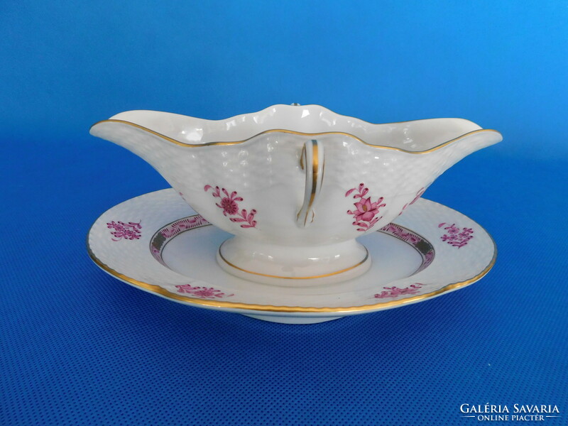 Herend apponyi sauce bowl with bottom