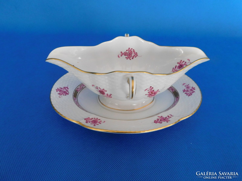 Herend apponyi sauce bowl with bottom