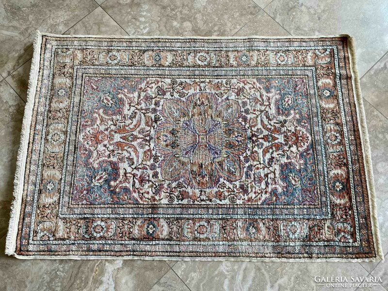 Semiantik kayseri silk carpet 133x90 cm
