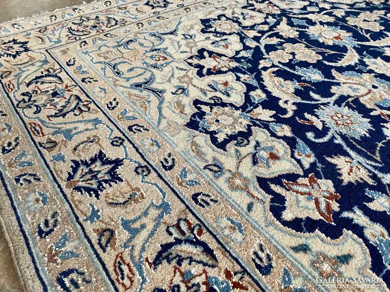 Iran nain 6la habibian carpet 186x117cm