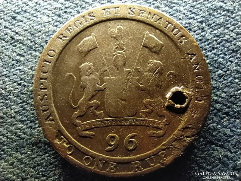 India Madras Presidency 1/96 Rupee 1797 (id69474)