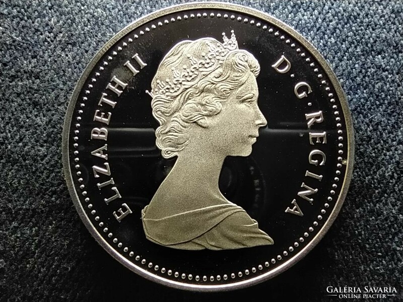 Kanada 100 éves Regina .500 ezüst 1 Dollár 1982 PP (id62186)