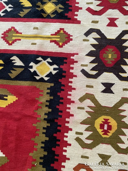 Hand-knotted kilim kilim carpet 195x310