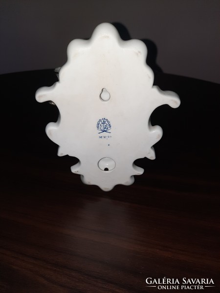 Herend rotschild pattern wall candle holder